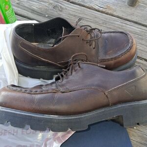 Dr. Martens 1461 Made in England Brown Leather Oxford Size 10